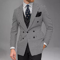 Business-Casual Tailored Suit Spring-Autumn Top For Men
