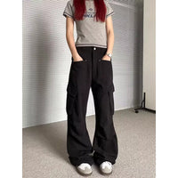 Loose-fit Pleated Paratrooper-style Niche Outdoor Tactical Pants