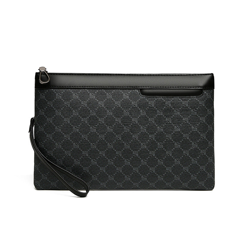 Men's Large Capacity PU Leather Business Handbag | Everyday Home Deal