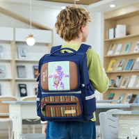 Astronaut Bag Schoolbag Burden Reduction Boys And Girls Large Capacity