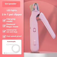 2-in-1 LED Pet Nail Clipper – Safe & Easy Grooming for Dogs & Cats