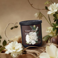 Retro Floral Scented Balm Solid Car Air Freshener