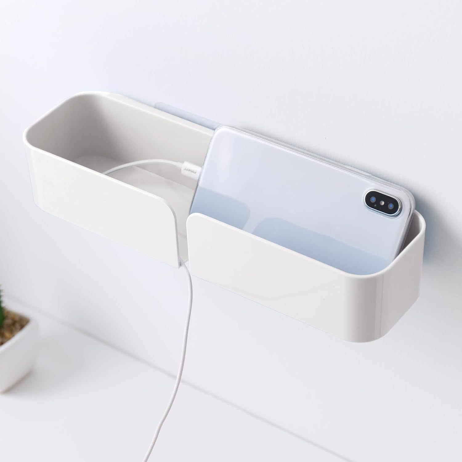 Floating Shelf Wall Mounted Non-Drilling Adhesive Bathroom Organizer Ledge Shelf for Home Decor