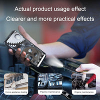 Dual-Lens Endoscope With Light, 4.3-Inch Screen, 32GB Memory Card, 16.5 Feet