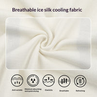 Men's Ice-Silk Cool-Feel Striped Crew-Neck Knitted Top - Premium Apparel Deal | Everyday Home Deal