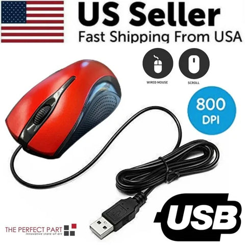 USB Wired Mouse - Best Premium Deal | Everyday Home Deal