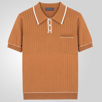 Knitted Short-sleeved Business POLO Shirt