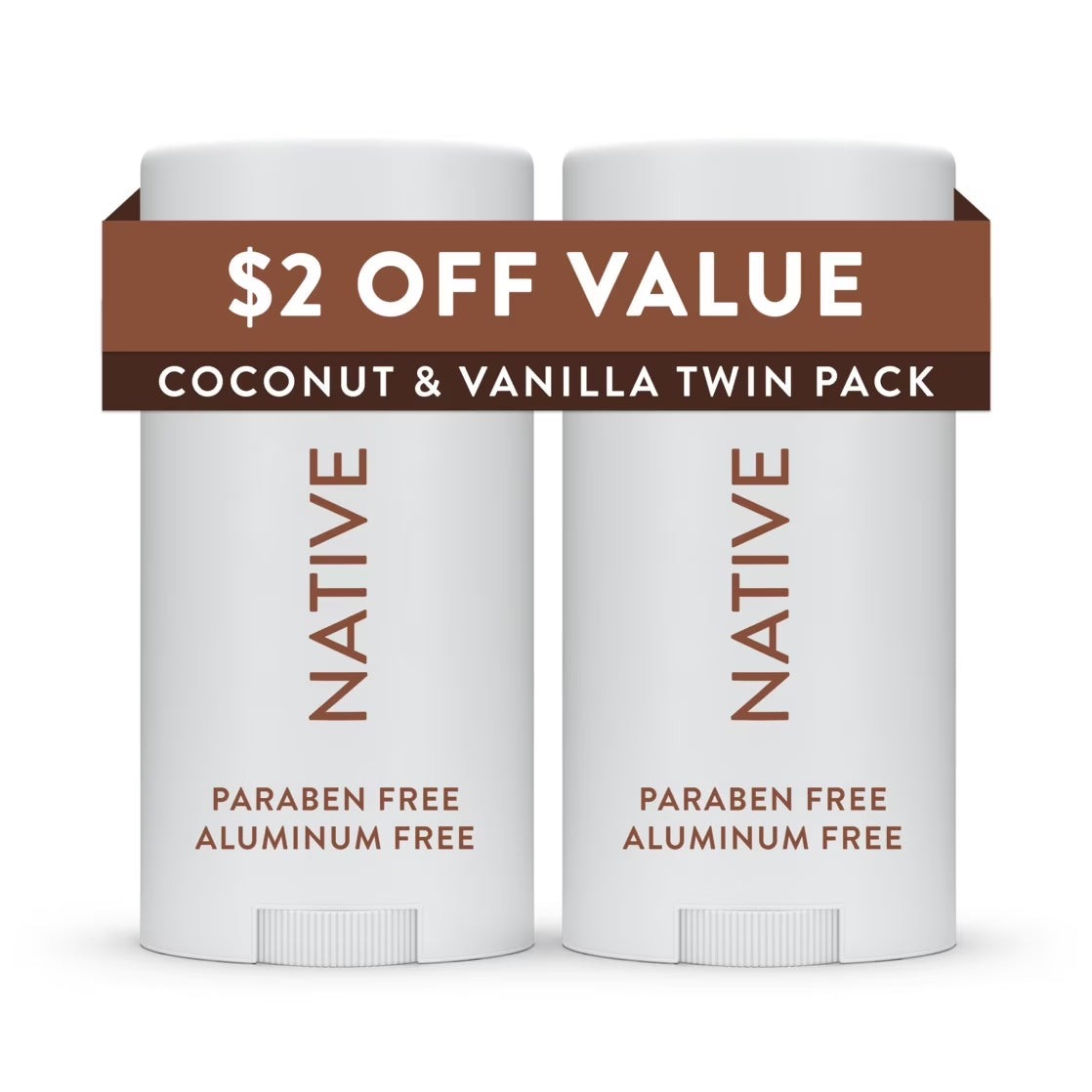Coconut & Vanilla Twin Pack 2X 2.3 Oz