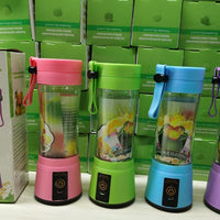 Portable Blender With USB Rechargeable Mini Kitchen Fruit Juice Mixer Home Simple Portable Electric Mini Juicer