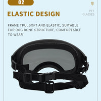 Ski Pet Dog Wind Protection Goggles Accessories