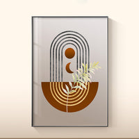 Plant Leaf Wall Art Canvas Painting
