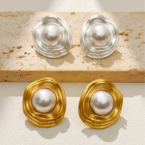 Round Stud Earrings - Premium Best Deal | Everyday Home Deal