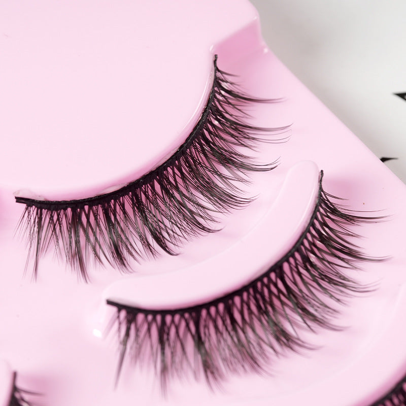 5 Pairs Manga Lashes New Arrival Anime Cosplay Natural Wispy  Korean Makeup Artificial False Eyelashes | Everyday Home Deal
