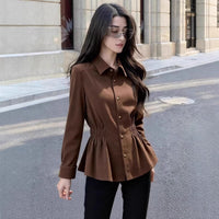 Figure-flattering Outerwear With An Elegant Blouse