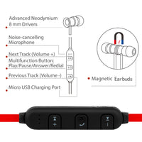 Sport Headsets Wireless V4.1 In-Ear Stereo Headphones Sweat-proof Running Earphones With Mic Hands-free