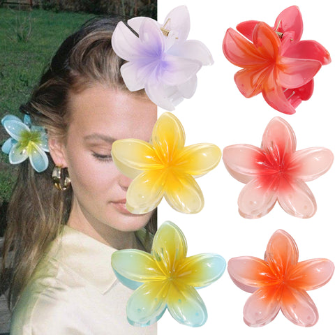 Muweordy Plumeria Hair Clips Flower Hair Clip - Premium Fashion Deal | Everyday Home Deal