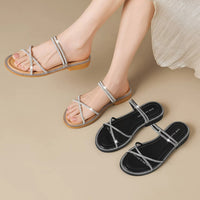 Stunning Two-way Roman-strap Sandalsperfect With Dresses And For The Beach