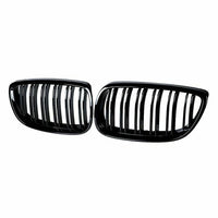 For BMW E92 E93 2007-2010 Gloss Black Front Kidney Grille Style 328i 335i Coupe