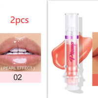 New Tube Lip Rich Lip Color Slightly Spicy Lip Honey Lip Glass Mirror Face Lip Mirror Liquid Lipstick