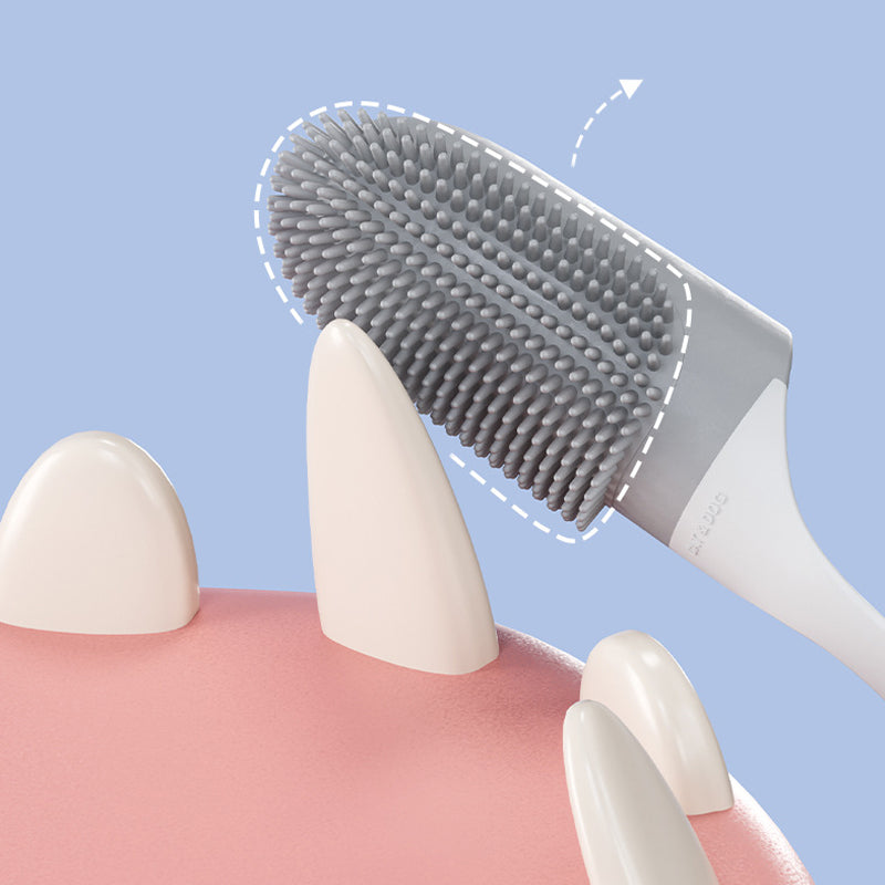 Dog Tooth Cleaning Brush Care Finger Wrap Cat Dog Oral Cleaning Toothbrush Tool Silicone Dog Cat Finger Toothbrush Supplies Pet Products | Everyday Home Deal