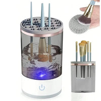 Automatic Brush Cleaner Electric Makeup Brush Cleaning Machine Fast Clean Dryer
