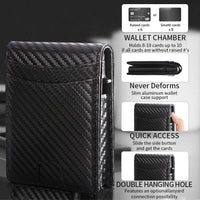 Metal Card Holder Multi-functional Large Capacity