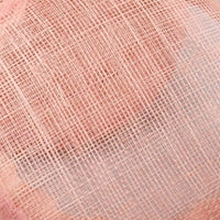 Fan-shaped Handcrafted Linen Headpiece