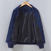 Japanese-style Retro Baseball Jacket For Young Men Casual And Relaxed Fit