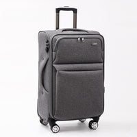 Waterproof Cross-border Black Oxford Cloth Suitcase, Durable 30 Inch Large Capacity, 20 Inch Boarding Case, Luggage Compartment