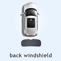 Glass Front Sunshade Privacy Car Curtain