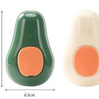 Steamy Cat Brush Cat Dog Grooming Comb Electric Self Cleaning Steam Cat Brush For Massage Avocado Shape Pet Spray Cat Grooming