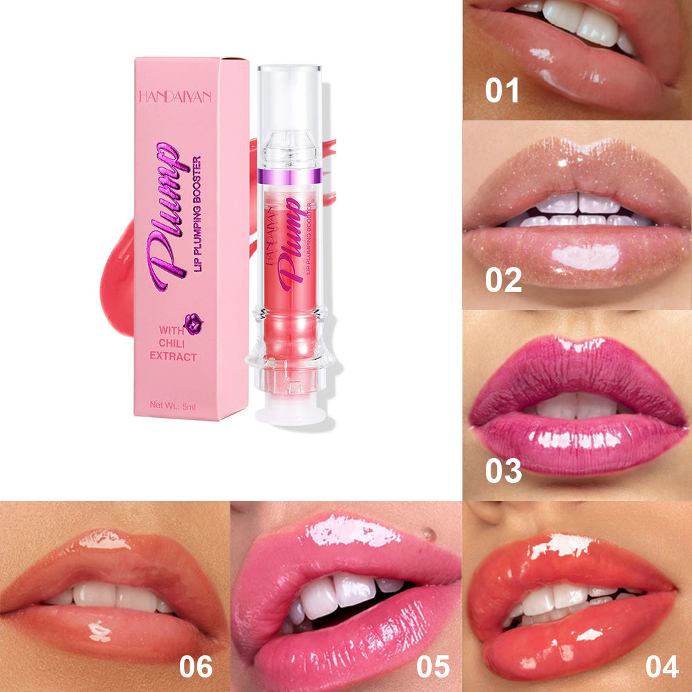 New Tube Lip Rich Lip Color Slightly Spicy Lip Honey Lip Glass Mirror Face Lip Mirror Liquid Lipstick | Everyday Home Deal