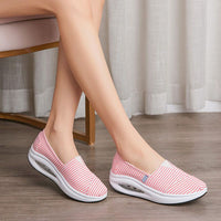 Summer Shallow Mouth Casual Slope Heel Mom Shoes