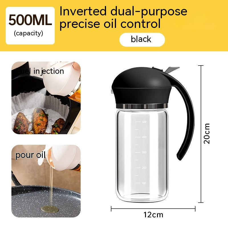 2-in-1 Oil Dispenser Spray & Pour Bottle | Kitchen Oil Sprayer | Everyday Home Deal