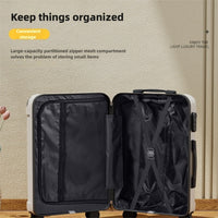 20 Inch 24 Inch Luggage, Silent Universal Wheel Anti Compression, Multifunctional Luggage, USB Port, Folding Cup Holder, Side Hook, Business Travel Box, Foldable Portable Cabin Travel Box, Lightweight