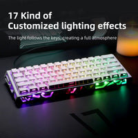 NC61 Magnetic Shaft Single-Mode Mechanical Keyboard