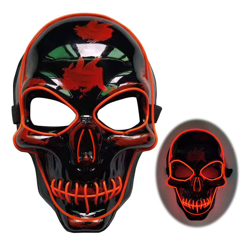 Halloween Skeleton Mask LED Glow Scary Mask | Everyday Home Deal