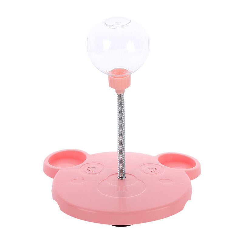 Pet Feeder Cat Toy Pets Leaking Food Ball Self-Playing Tumbler Funny Swing Feeder Puzzle Toys Playing Training Dispenser Bowl | Everyday Home Deal