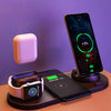 6-in-1 Wireless Charging Station Phone Watch & Earbuds