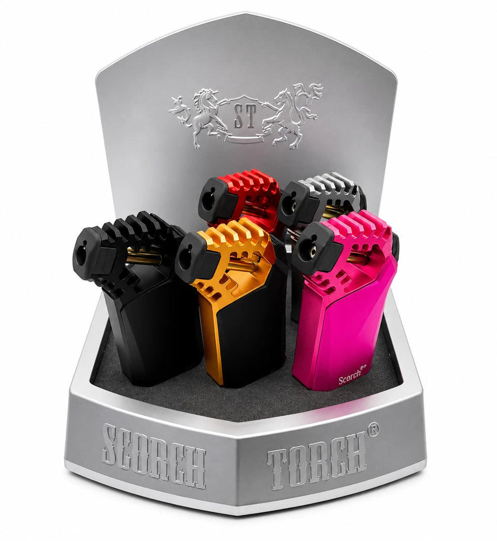 Scorch Torch 61560 Refillable Windproof Single Flame Torch Lighter | Everyday Home Deal