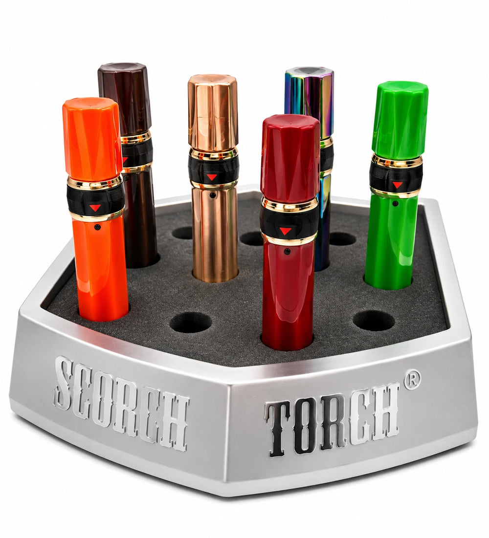 Scorch Torch 61585 See-Through Flint Igniter Butane Lighter | Everyday Home Deal